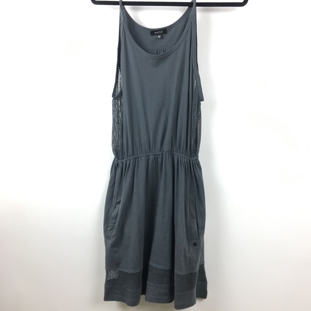 🦋 Gray dress with pockets by matrix size XS